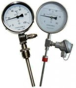 抗震、充油雙金屬溫度計(jì)
