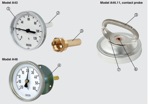 工業(yè)溫度計產品圖片
