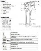 EXTECH IR201A袖珍紅外線溫度計操作說明
